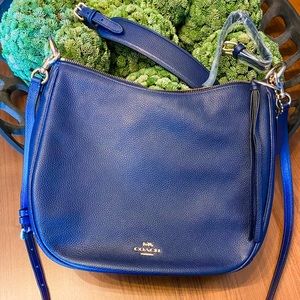 Coach Sutton Hobo Crossbody Shoulder Bag - Blue